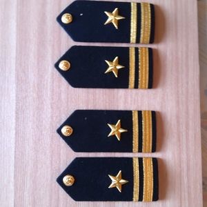 LT. Junior Grade U.S. Navy Shoulder Board Two sets